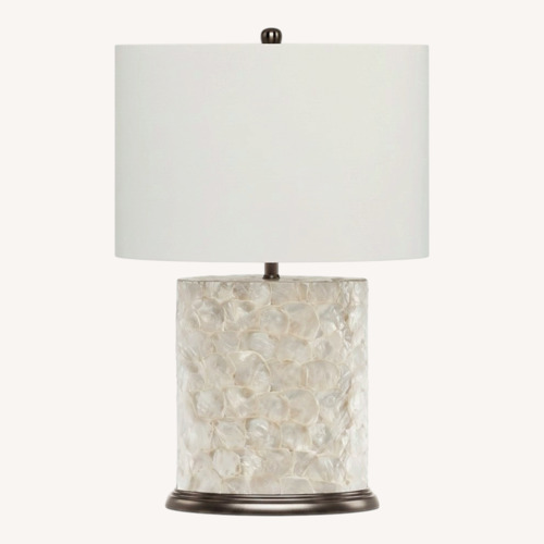 Used Rooms To Go Shell Yellow Table Lamps for sale on AptDeco