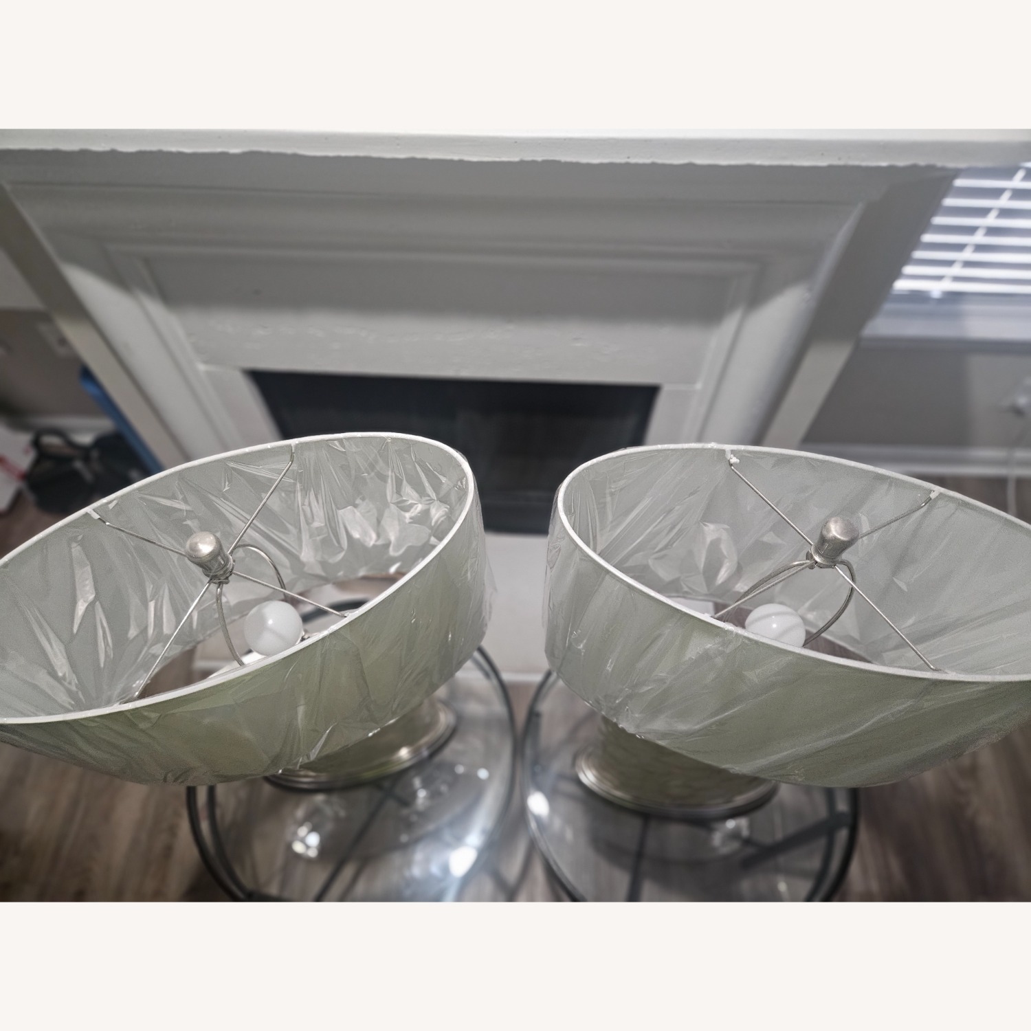 Rooms To Go Shell Yellow Table Lamps - image-2