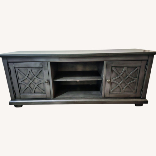 Used Vintage/Antique Dark Brown Media Storage for sale on AptDeco