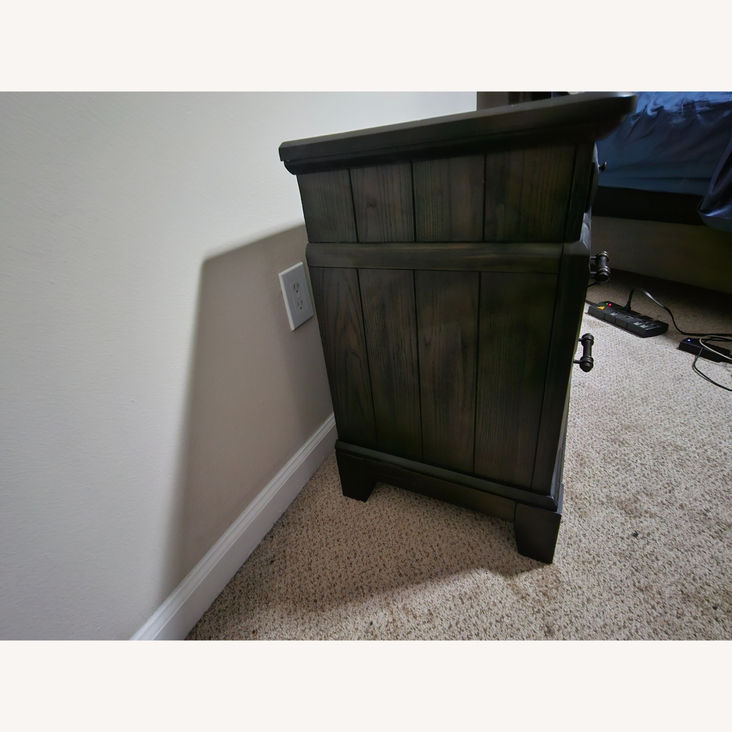 Rooms To Go Montana Dark Brown Nightstand - image-3