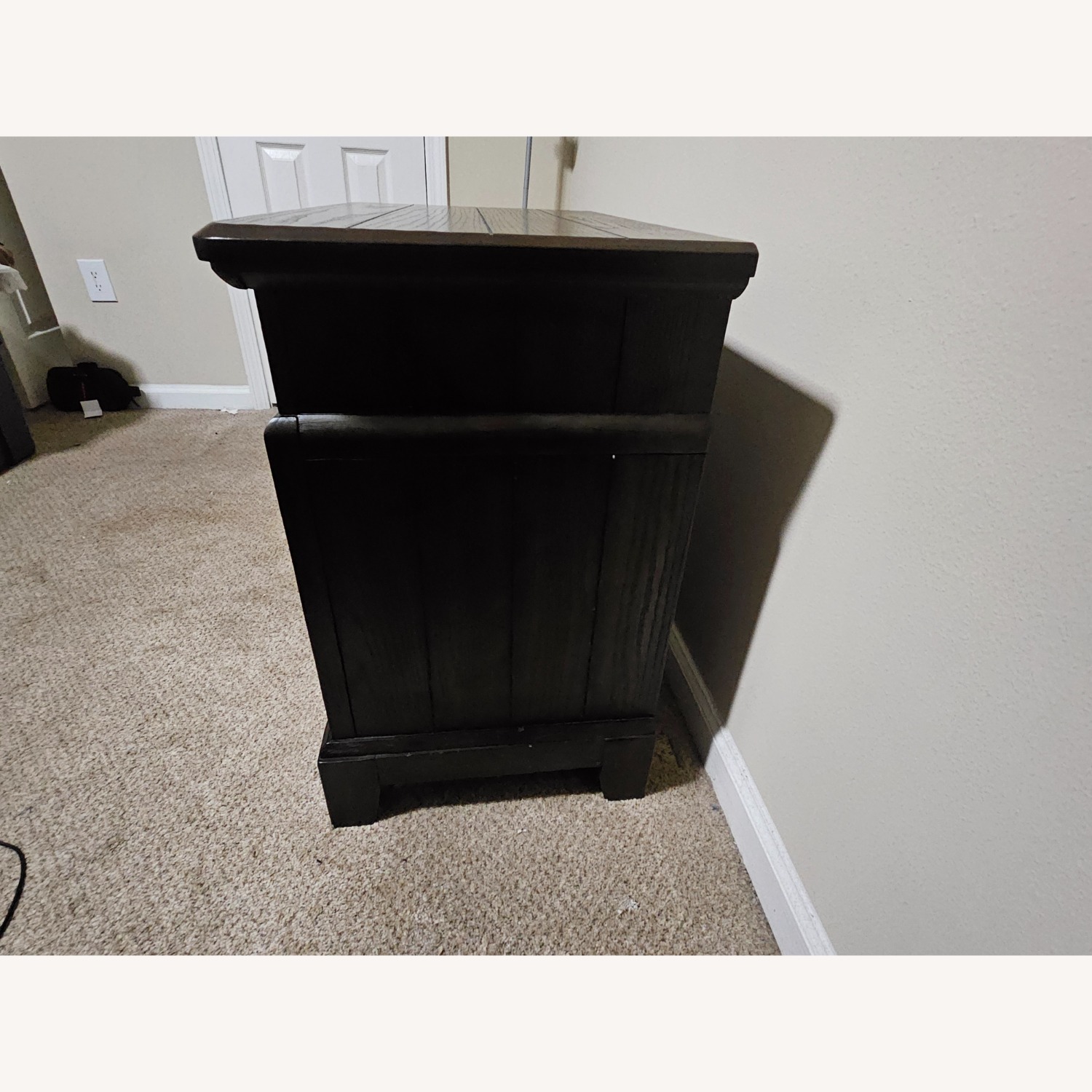 Rooms To Go Montana Dark Brown Nightstand - image-5