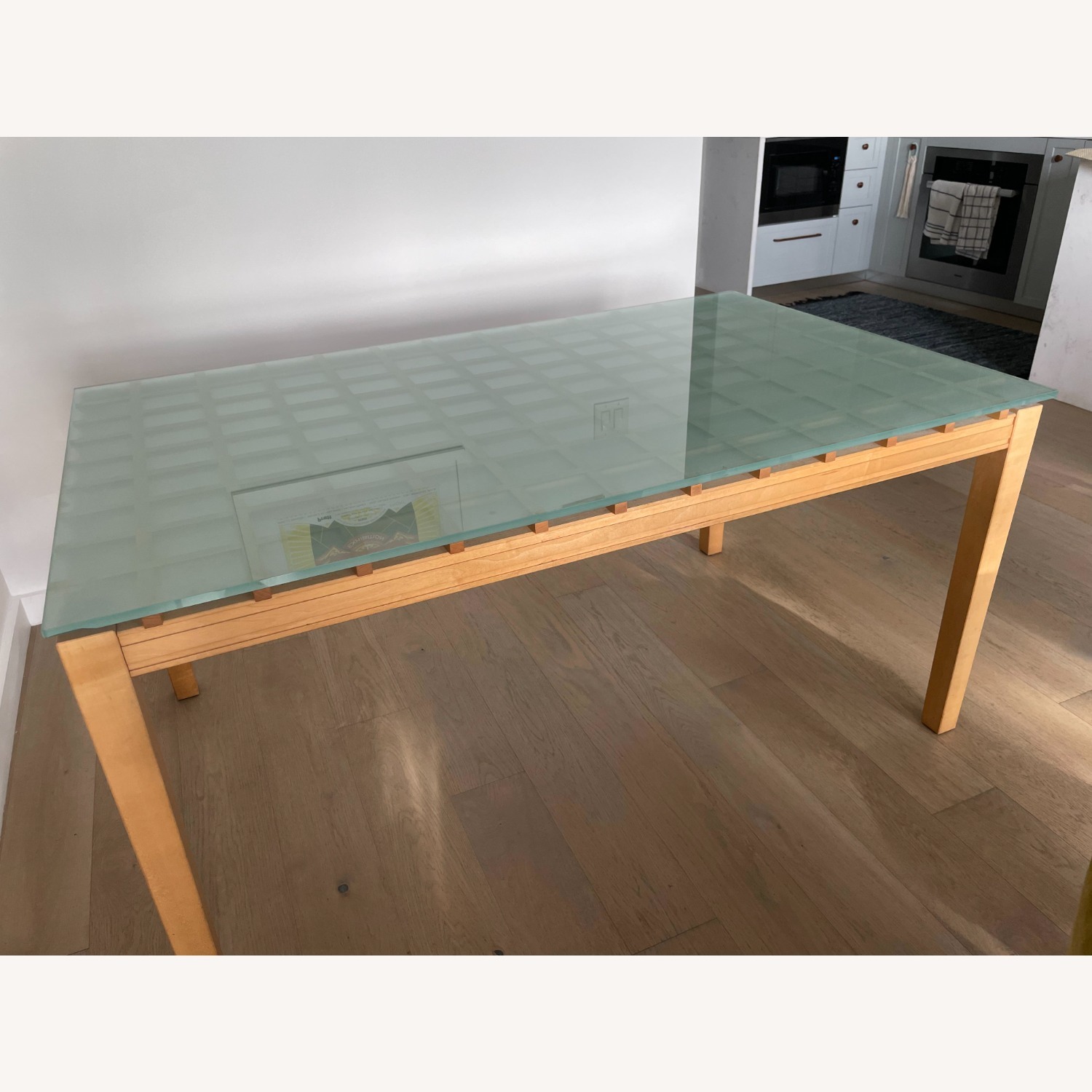 Ligne Roset Natural Glass Dining Table - image-2