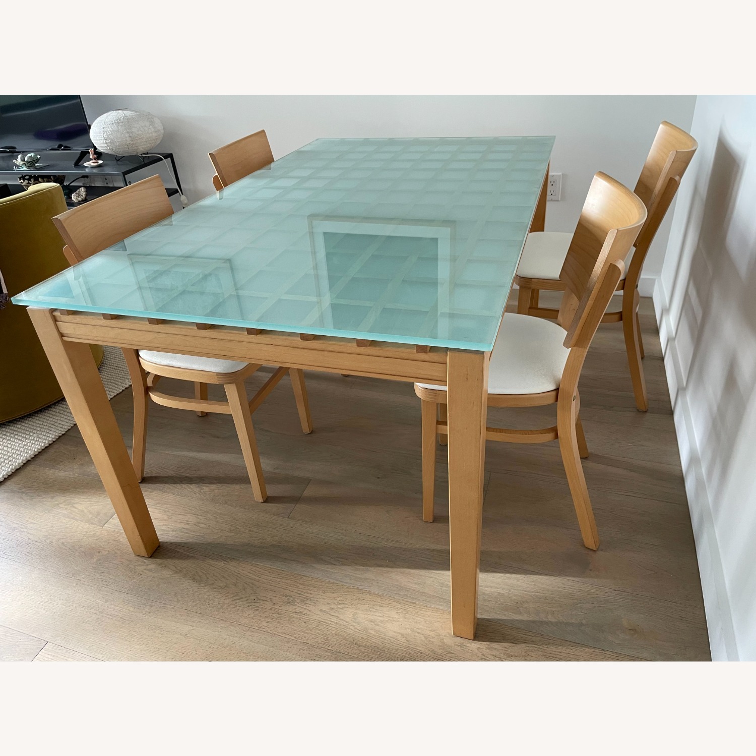 Ligne Roset Natural Glass Dining Table - image-6