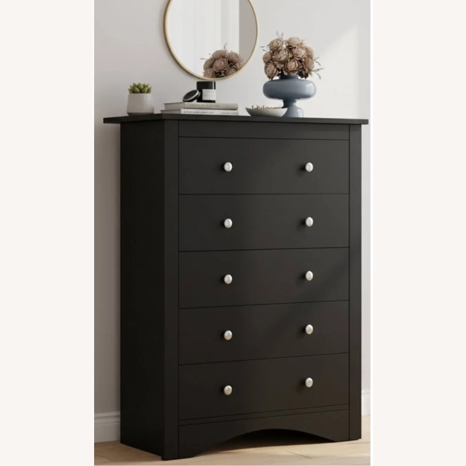 Wayfair Elbern Design Dark Brown Wood Dresser - image-1