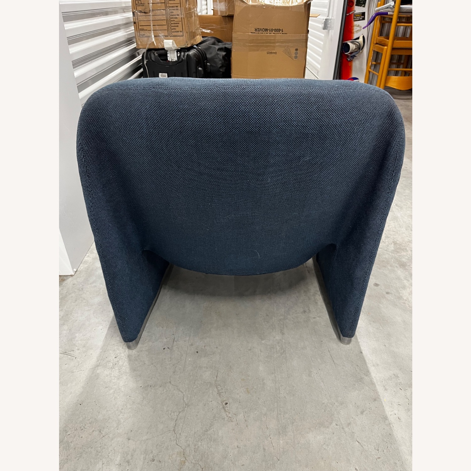 Giancarlo Piretti Blue Ally Chair Vintage/Antique  - image-2