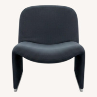 Giancarlo Piretti Blue Ally Chair Vintage/Antique 