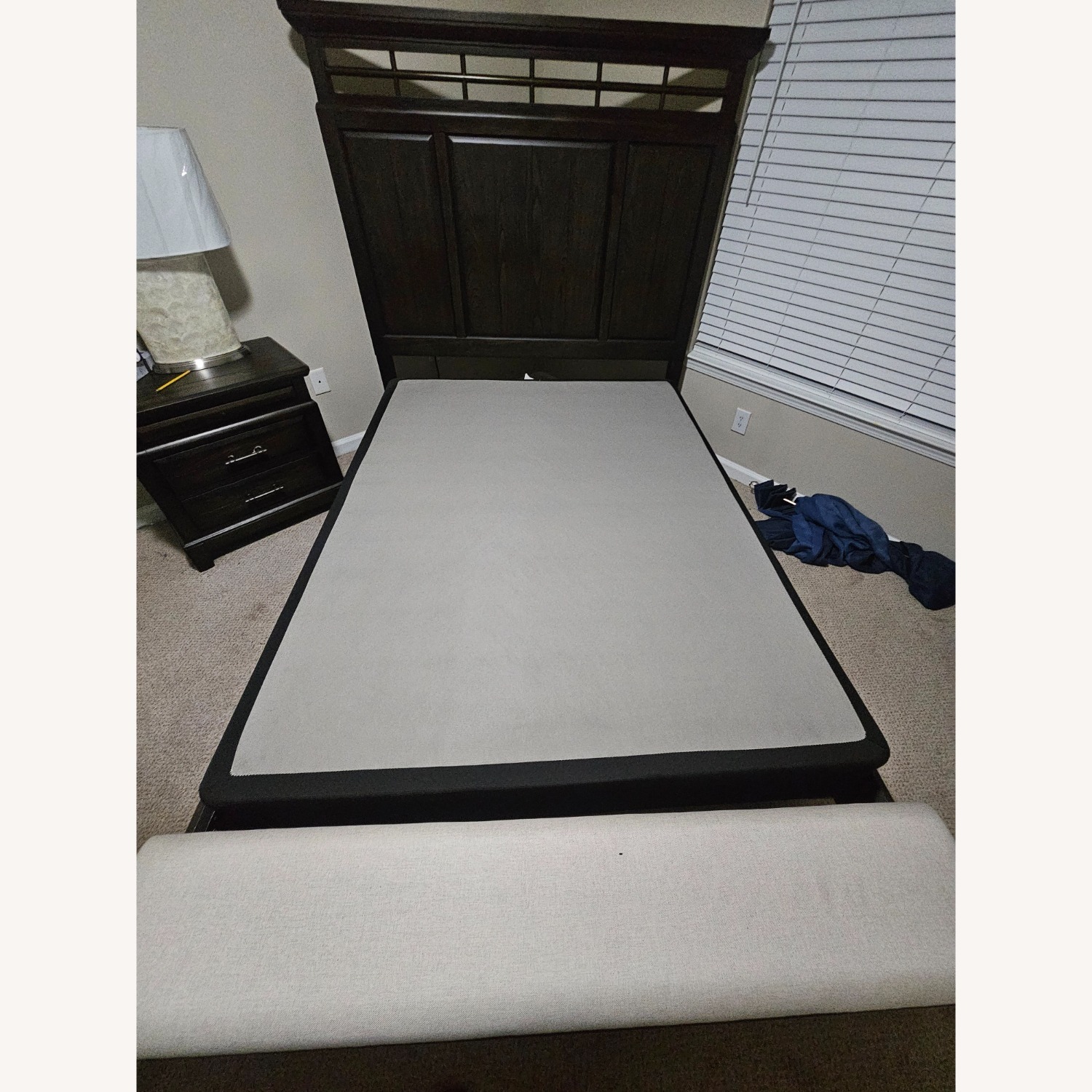 Rooms To Go Montana Dark Brown Queen Bed - image-3