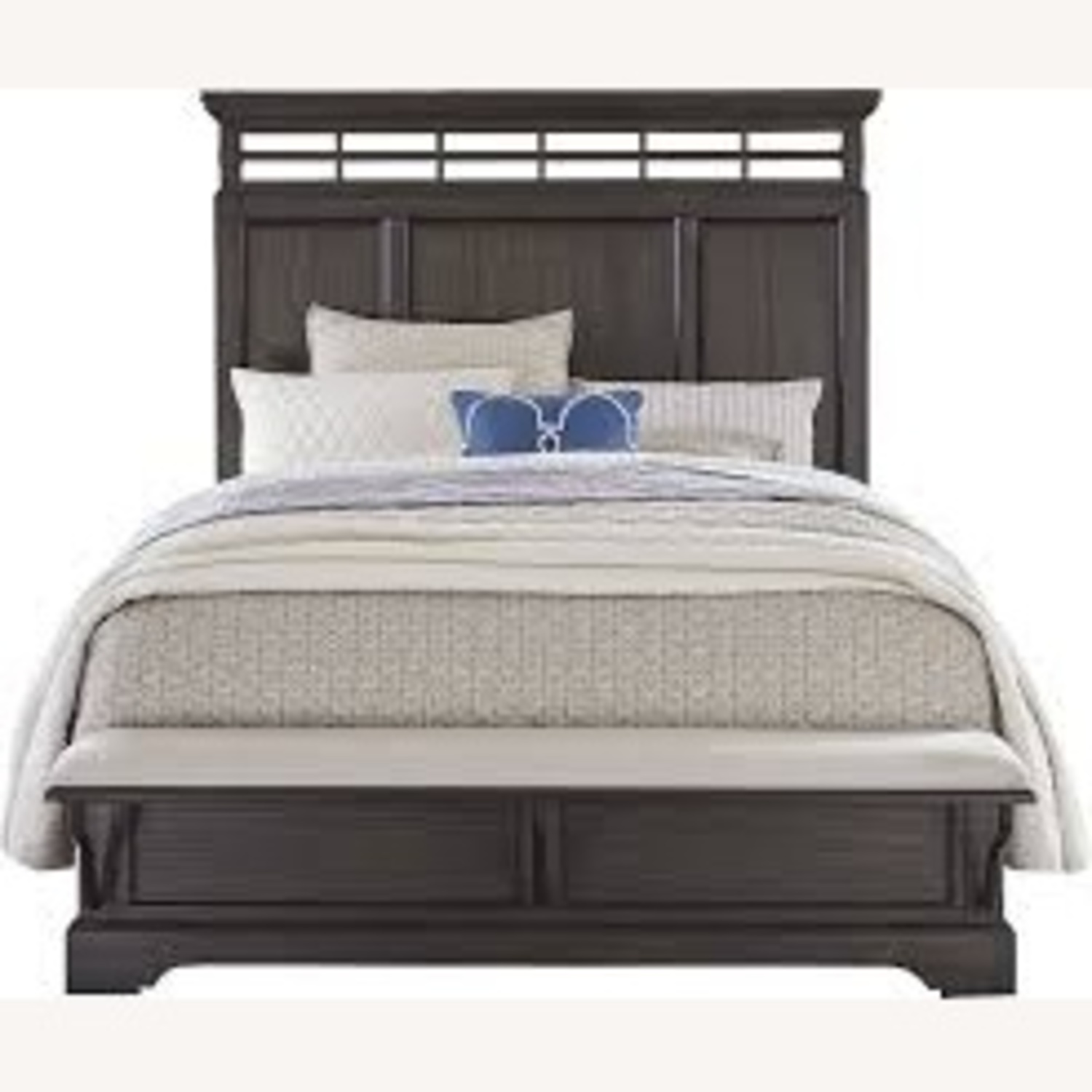 Rooms To Go Montana Dark Brown Queen Bed - image-6