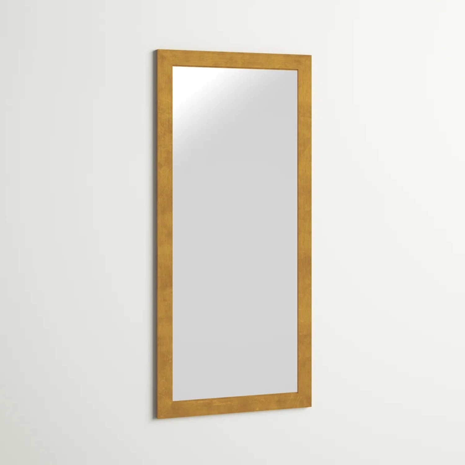 Wayfair Lunado Gold Floor Mirror - image-2