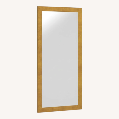 Used Wayfair Lunado Gold Floor Mirror for sale on AptDeco