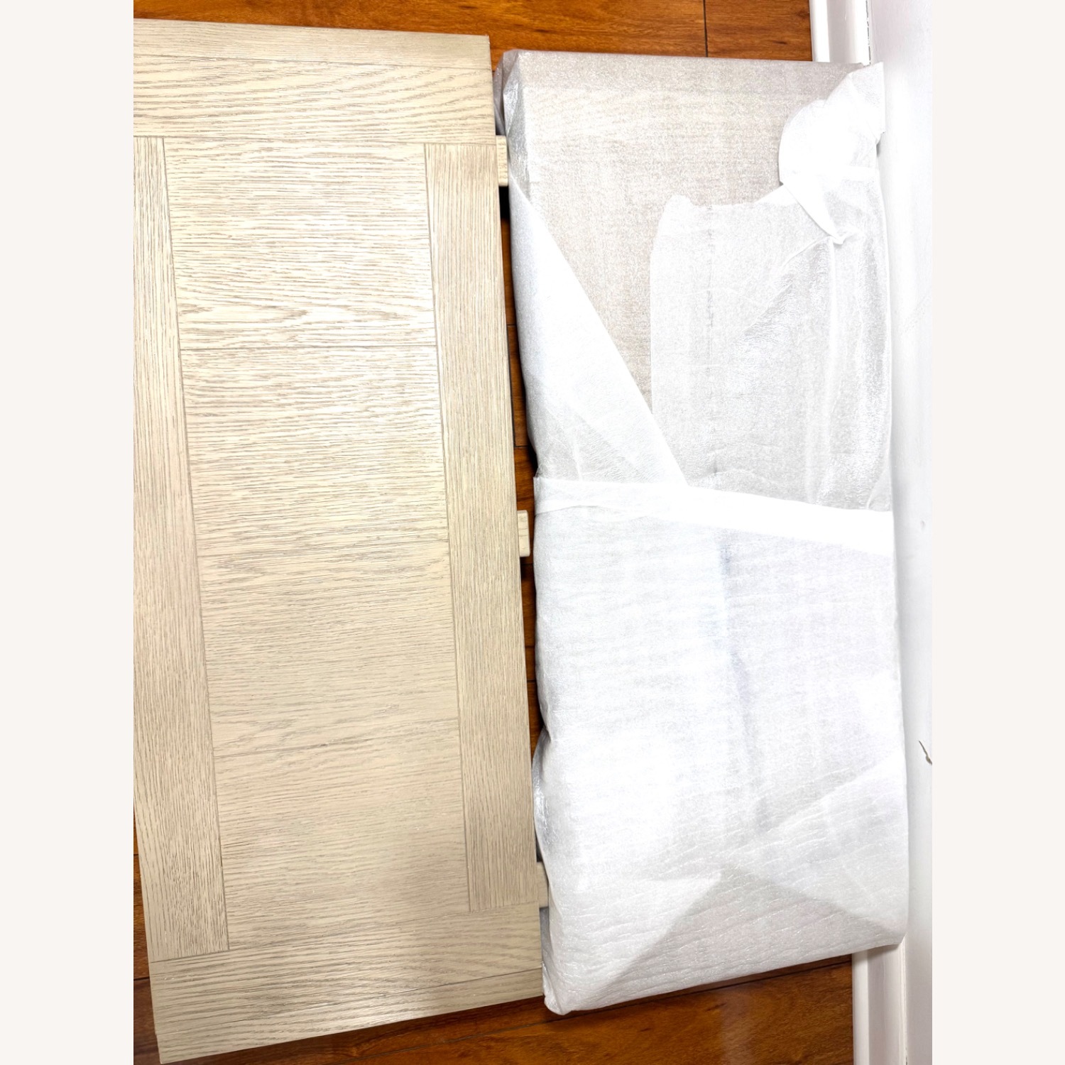 Restoration Hardware St James Oak Dining Table with Chairs - image-4