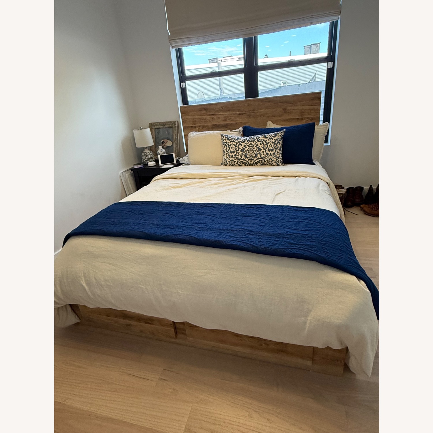 Ashley Furniture Hyanna Queen Bed Frame with Storage - image-1