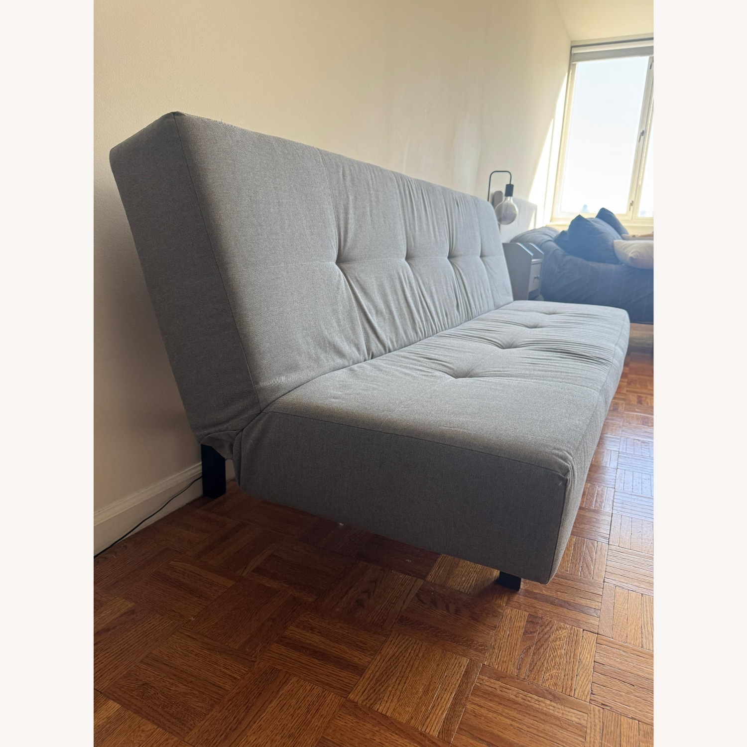 IKEA BALKARP Sleeper Sofa, Vissle Gray - image-5