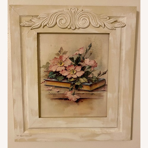 Used Vintage PAUL DE LONGPRE ROSES Picture for sale on AptDeco