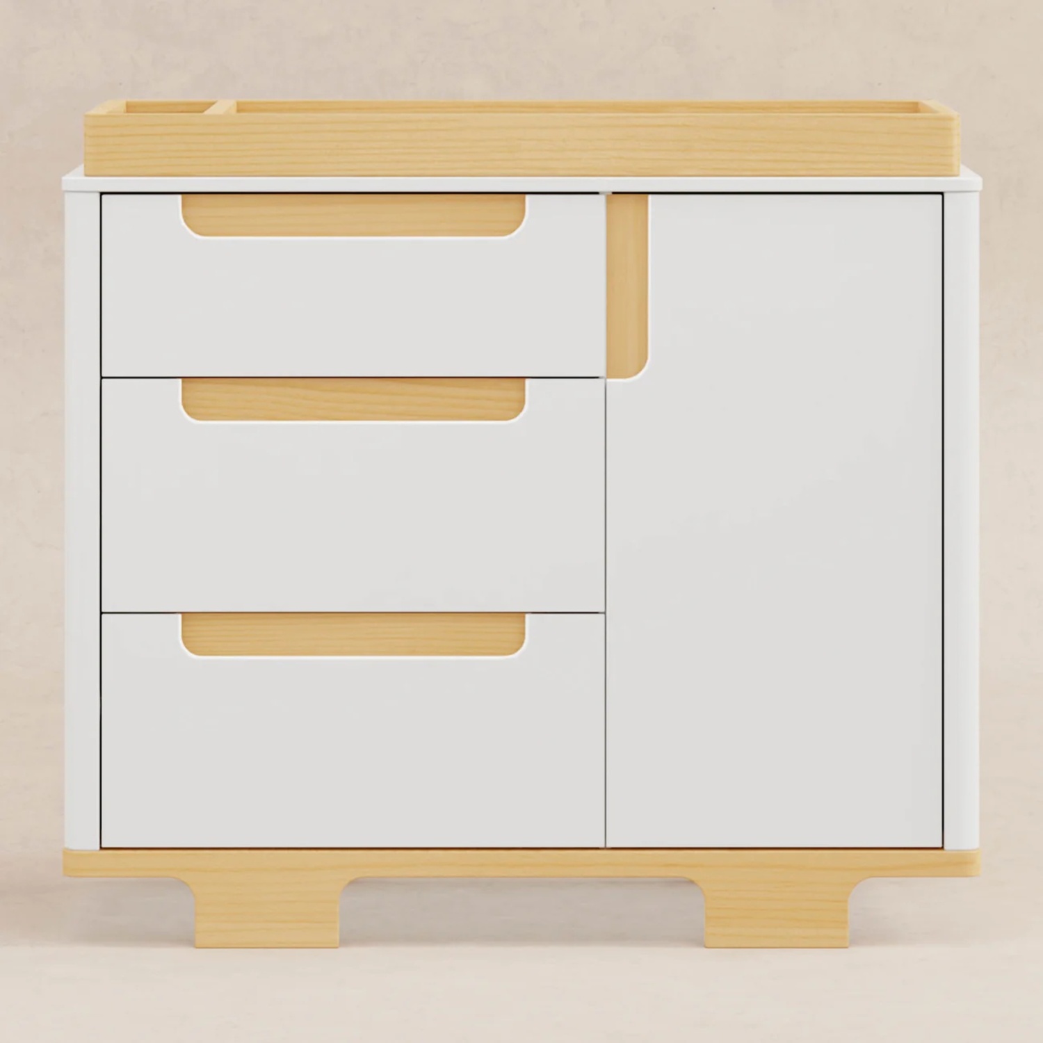 Babyletto 3-Drawer Dresser Removable Changing Tray - image-5
