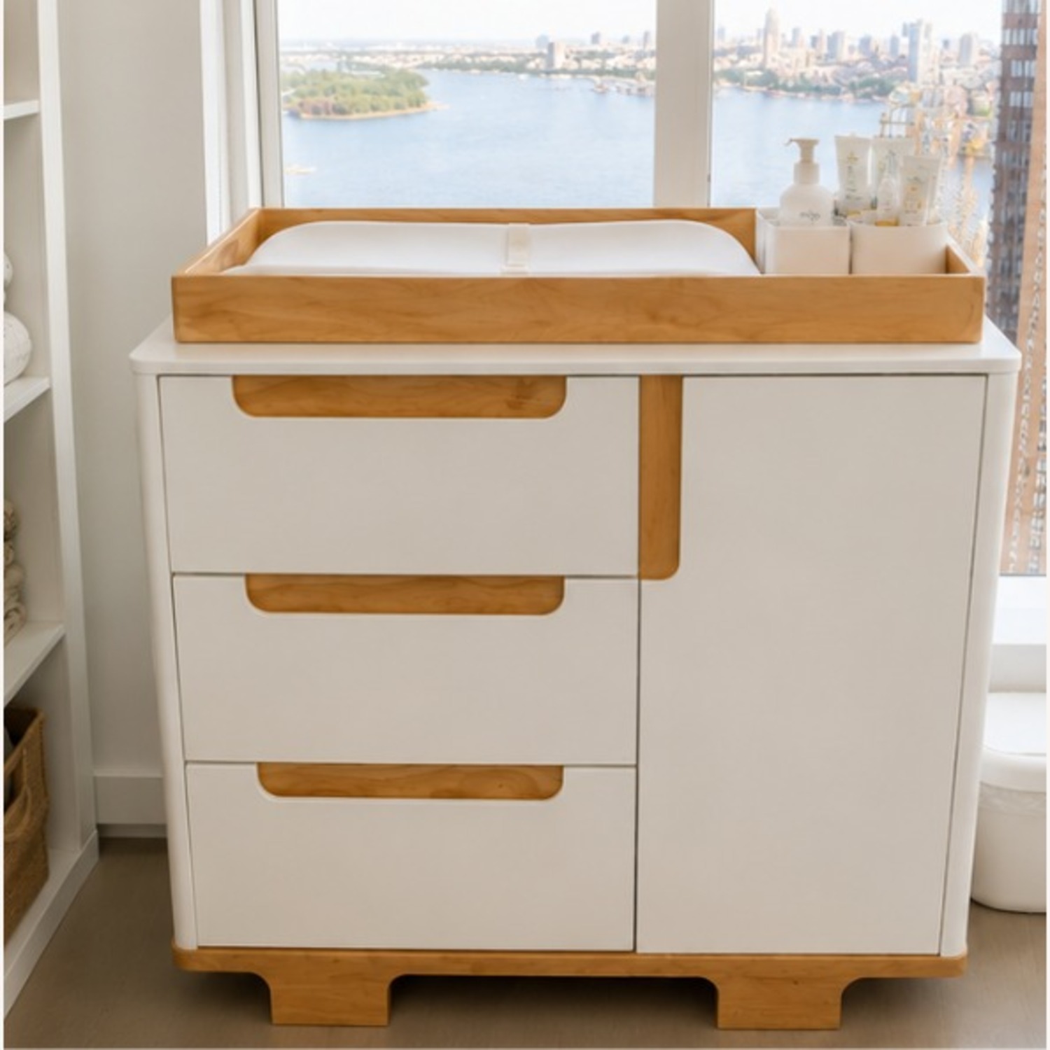 Babyletto 3-Drawer Dresser Removable Changing Tray - image-3