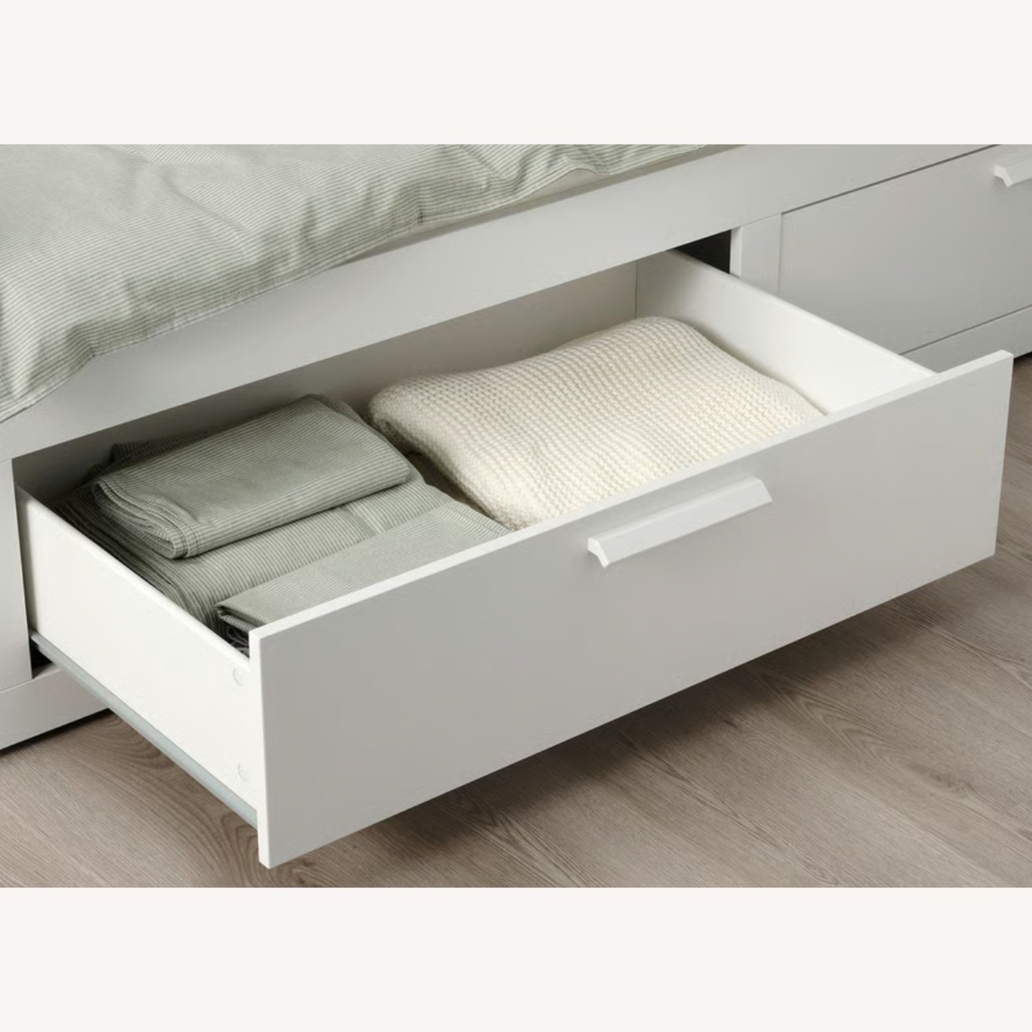 IKEA White Wood Daybed - image-4