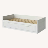 IKEA White Wood Daybed