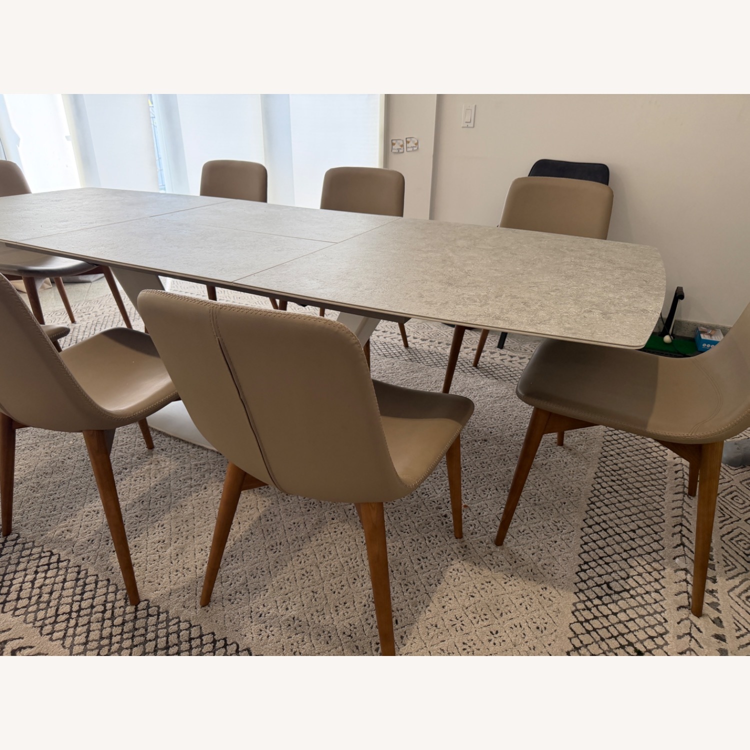 BoConcept Alicante White Ceramic Dining Table - image-2