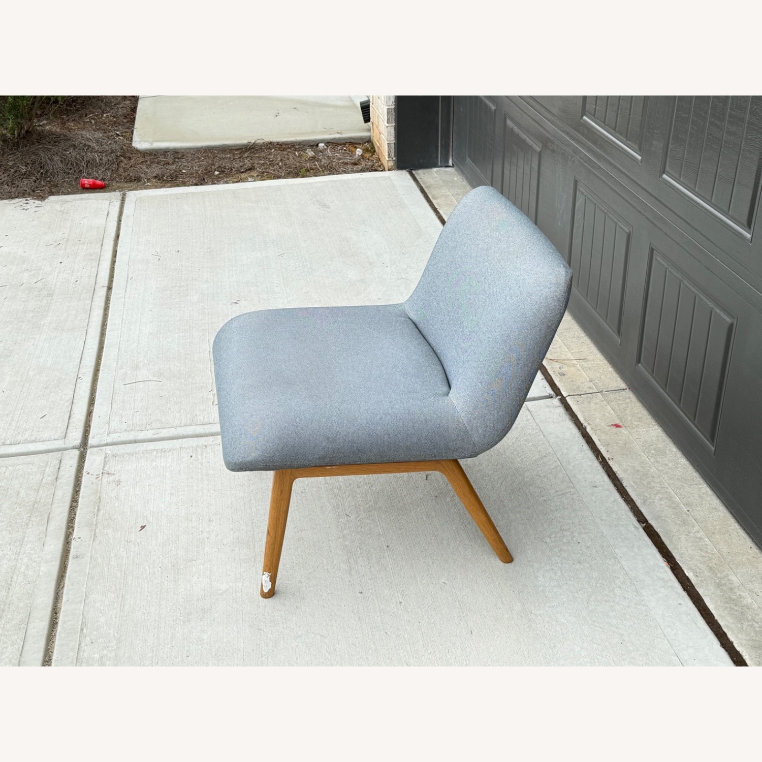 HBF Light Gray Fabric Office Chair - image-3