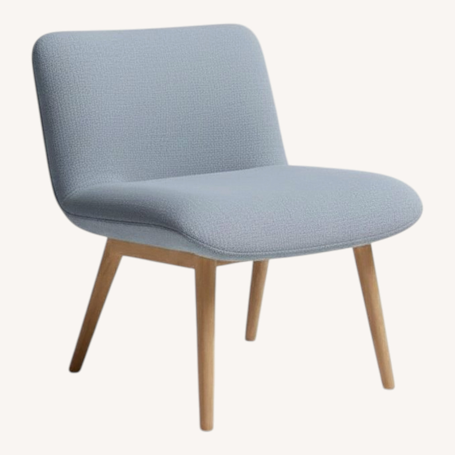 HBF Light Gray Fabric Office Chair - image-0