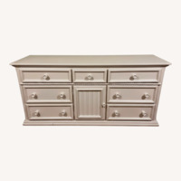 Pottery Barn Kids Solid White Wood Dresser