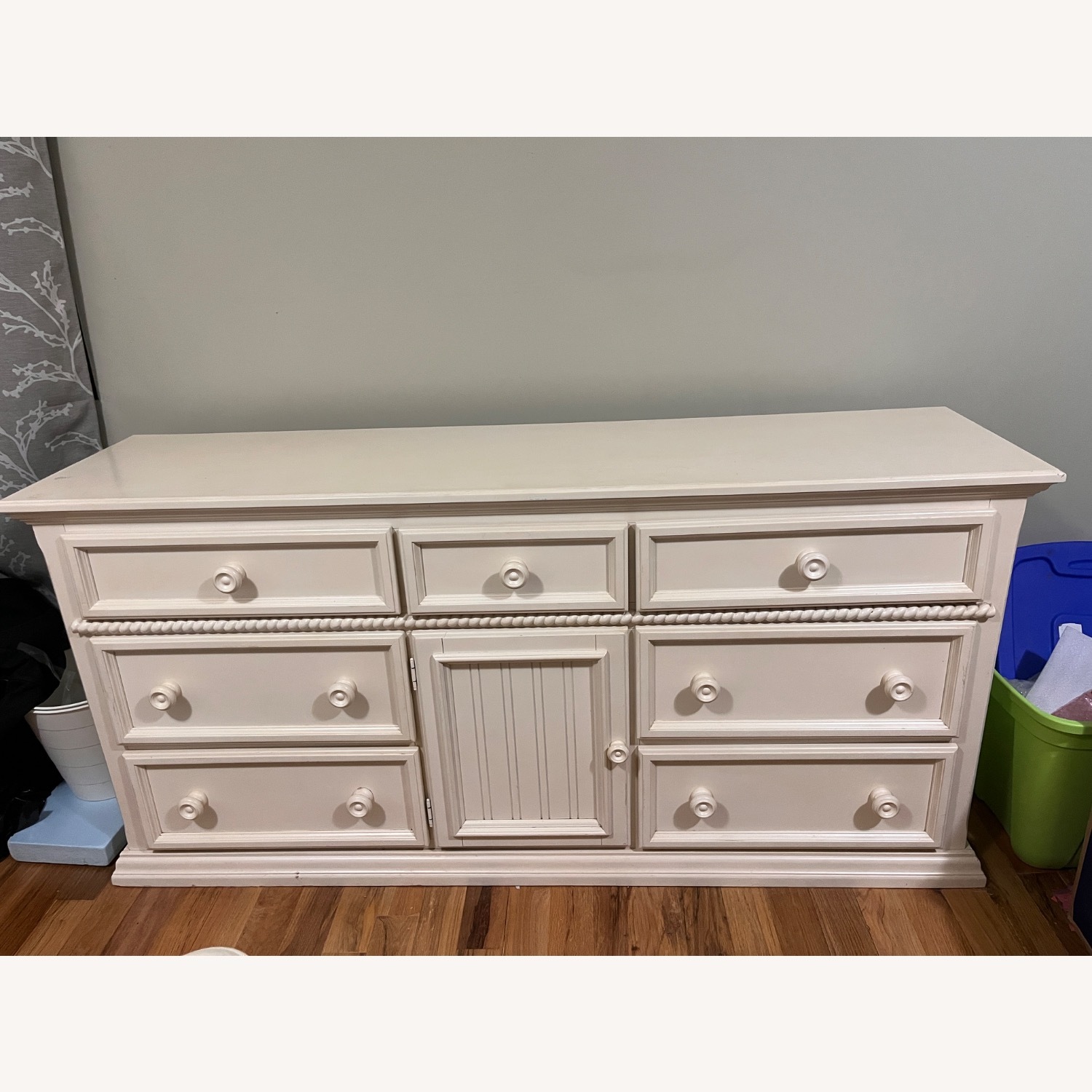 Pottery Barn Kids Solid White Wood Dresser - image-2