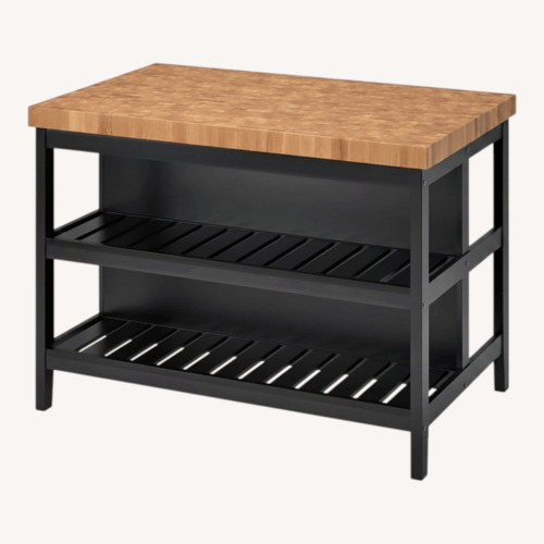 Used IKEA Vadholma Kitchen Island for sale on AptDeco