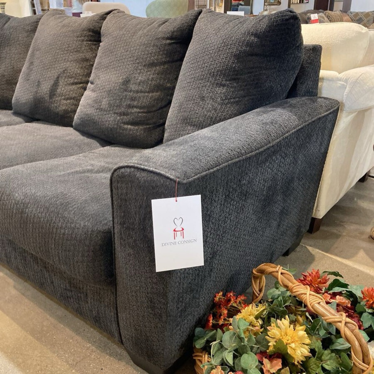 Stairatt 3-Seat Sofa Charcoal - image-3