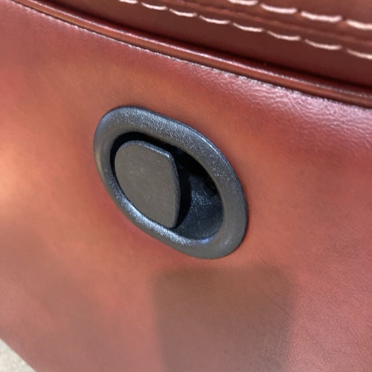 Leather Manual Swivel Glider Recliner - image-10