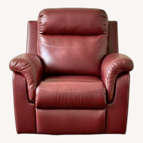 Used Leather Manual Swivel Glider Recliner for sale on AptDeco