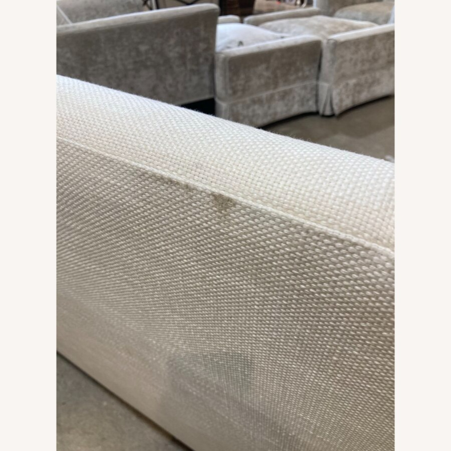 Jessica Charles Crosby Settee Loveseat White   - image-12