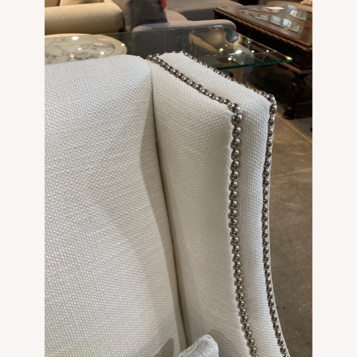 Jessica Charles Crosby Settee Loveseat White   - image-4