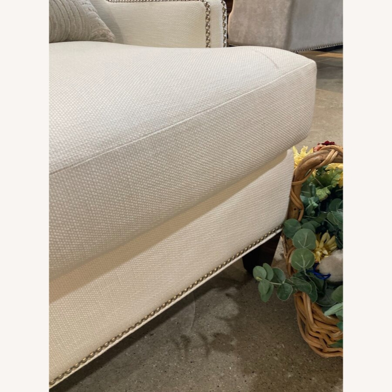 Jessica Charles Crosby Settee Loveseat White   - image-9