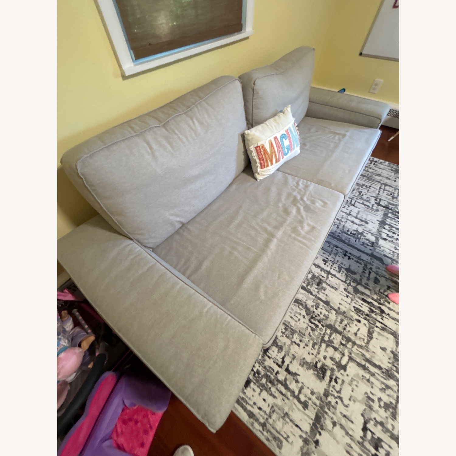 IKEA KIVIK Gray Sofa - image-5