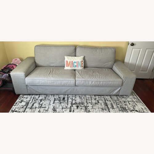 Used IKEA KIVIK Gray Sofa for sale on AptDeco