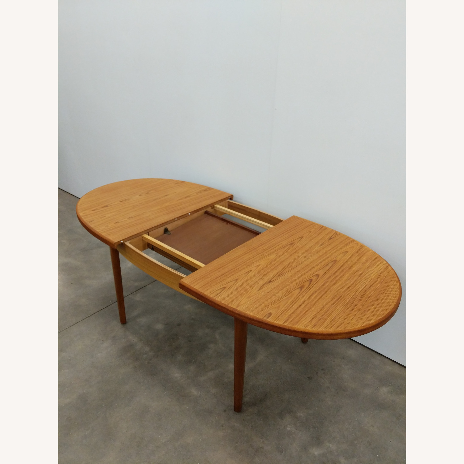 Vintage Mid Century Modern Teak Dining Table - image-7