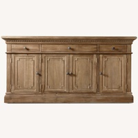 Restoration Hardware St. James Light Brown Media Storage
