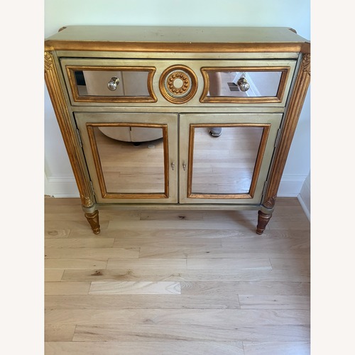Used Gold Side Table for sale on AptDeco