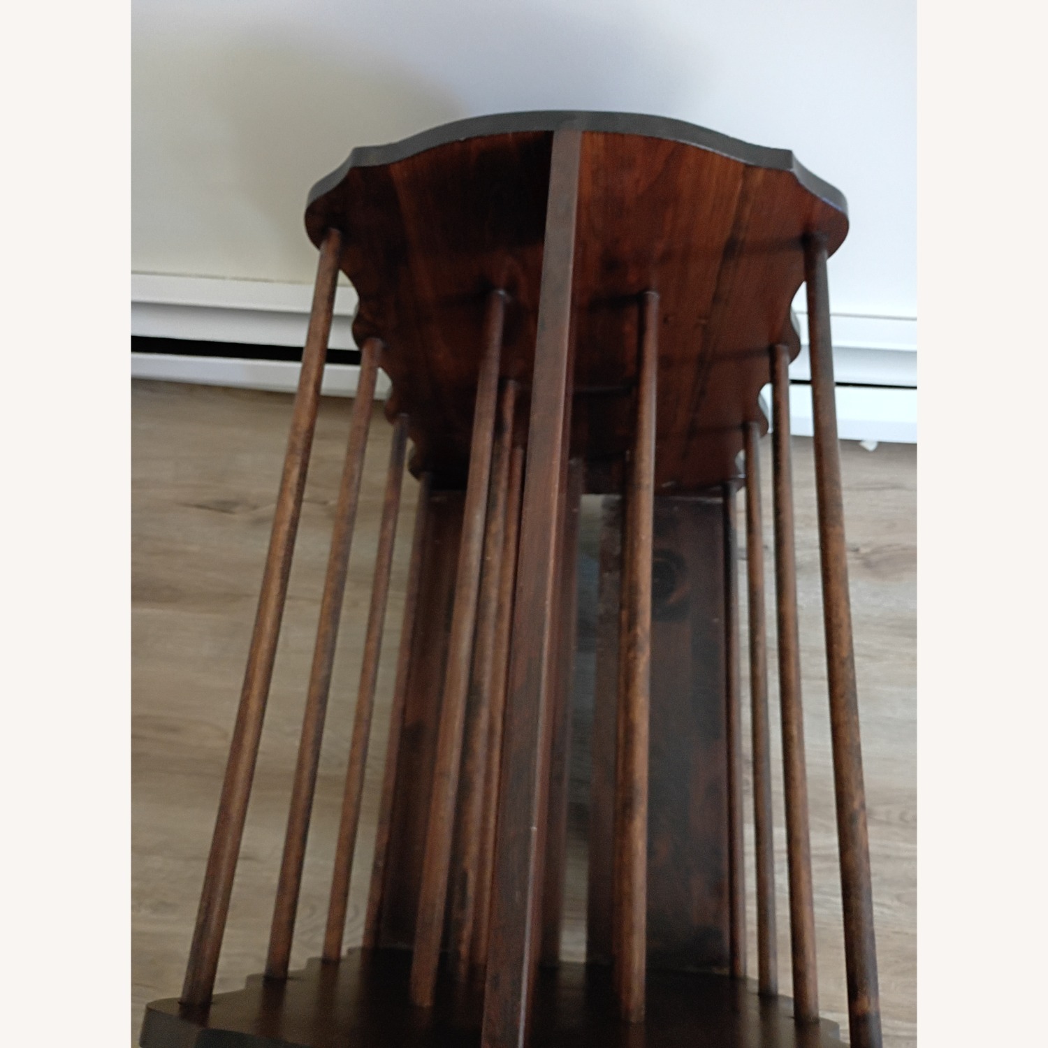 Yield House Dark Brown Wood Shoe Rack - image-3