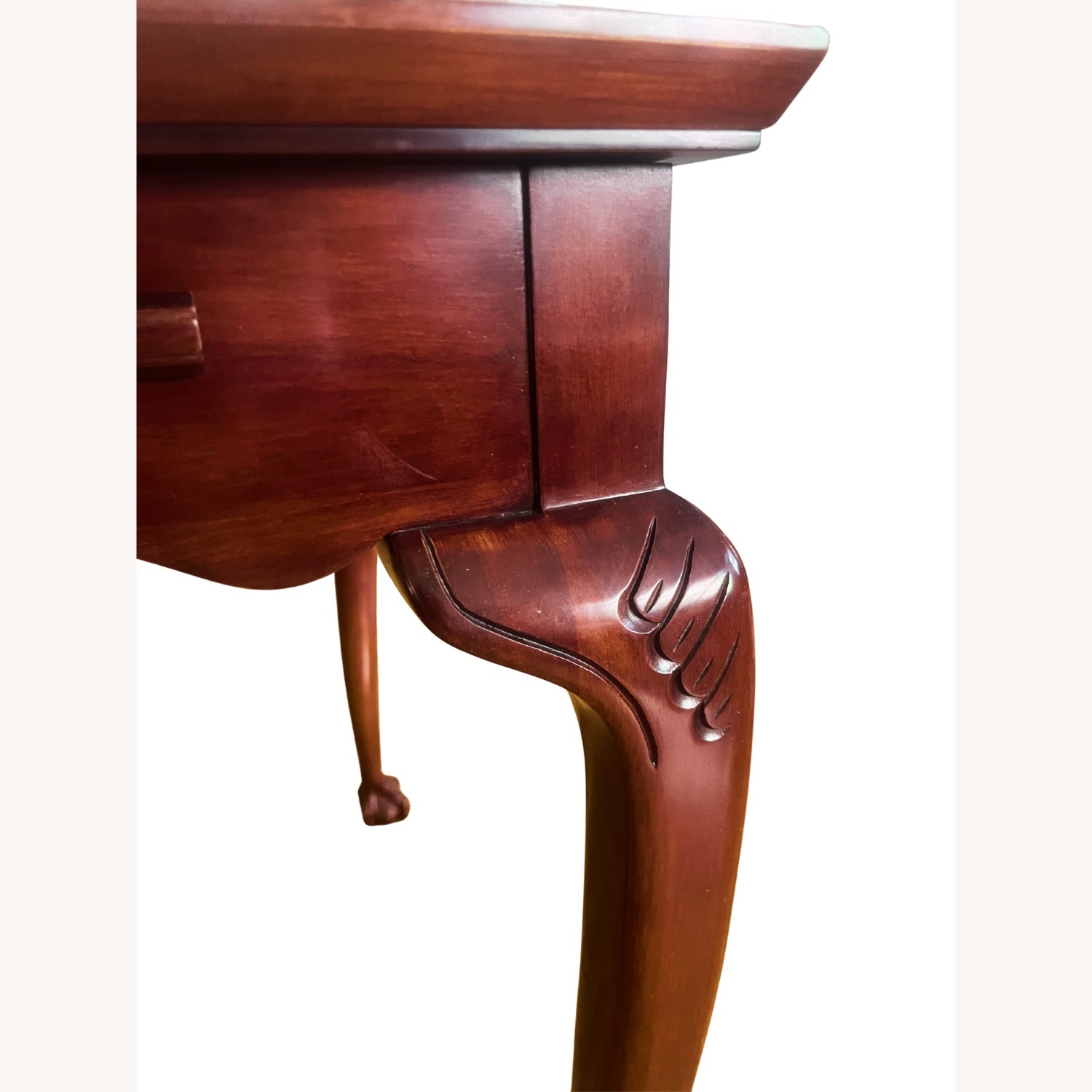 Queen Anne Cherry Wood Tea Table - image-2