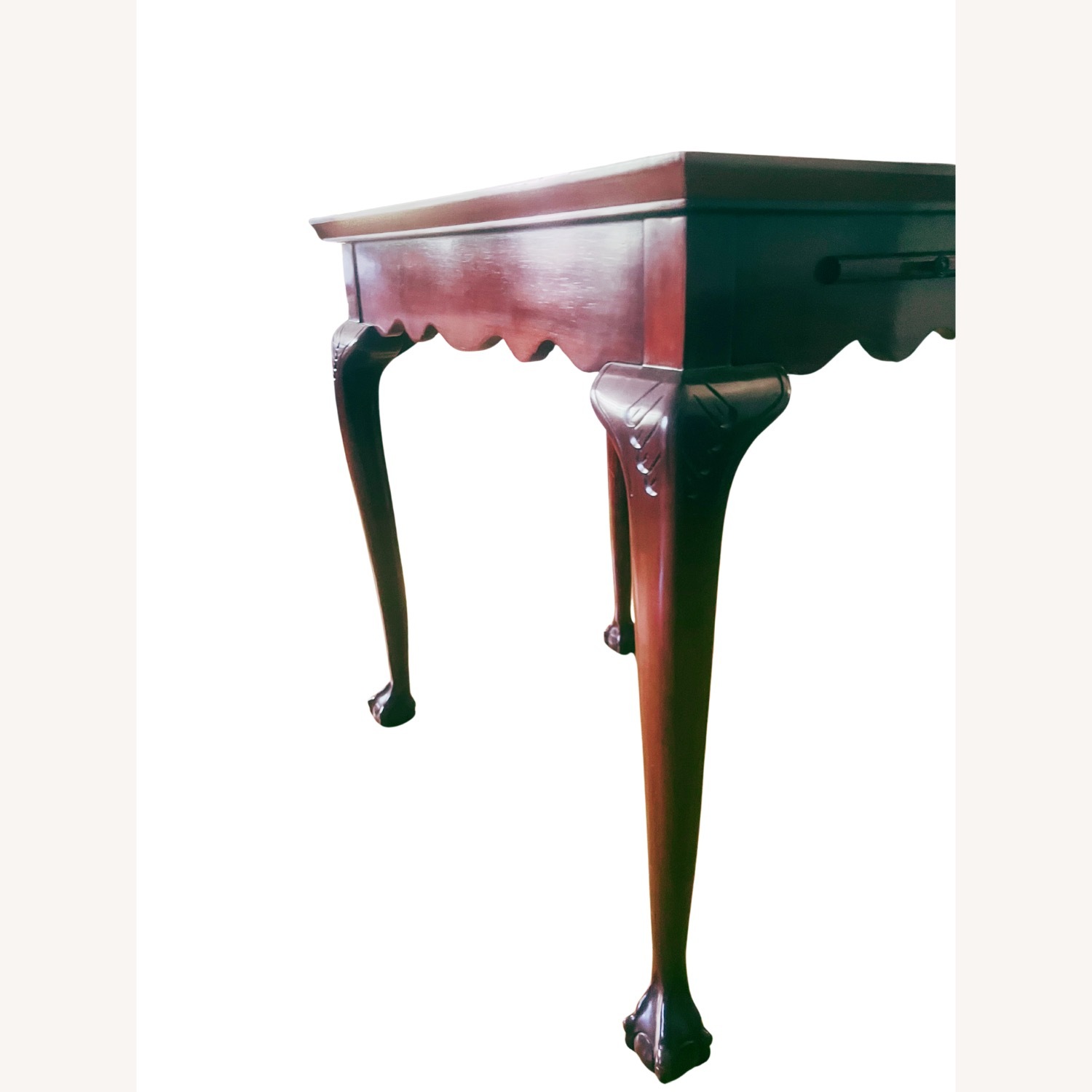 Queen Anne Cherry Wood Tea Table - image-3