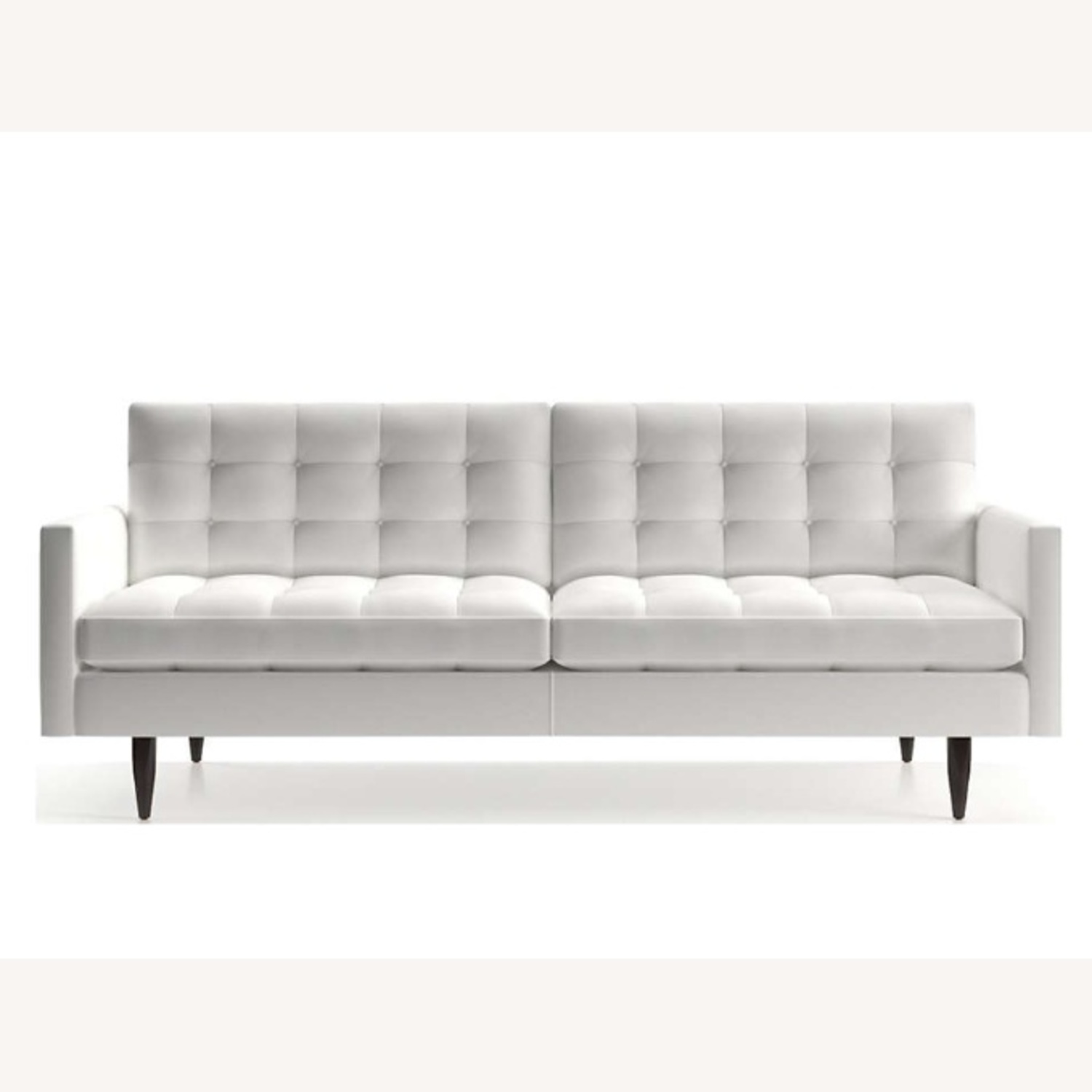 Crate & Barrel Petrie Mid Century Sofa - image-4