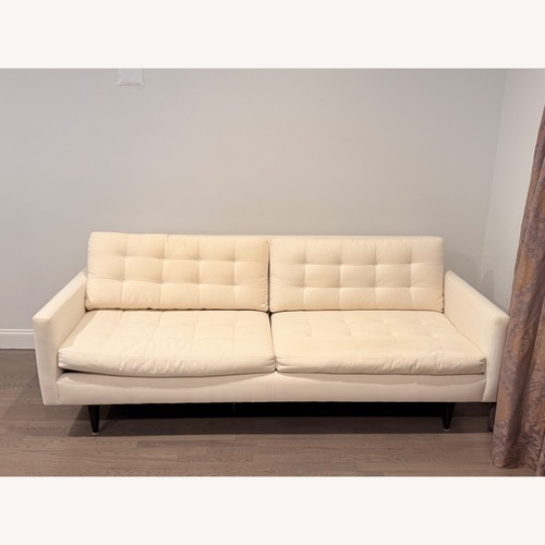 Used Crate & Barrel Petrie Mid Century Sofa for sale on AptDeco