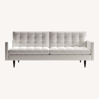 Crate & Barrel Petrie Mid Century Sofa