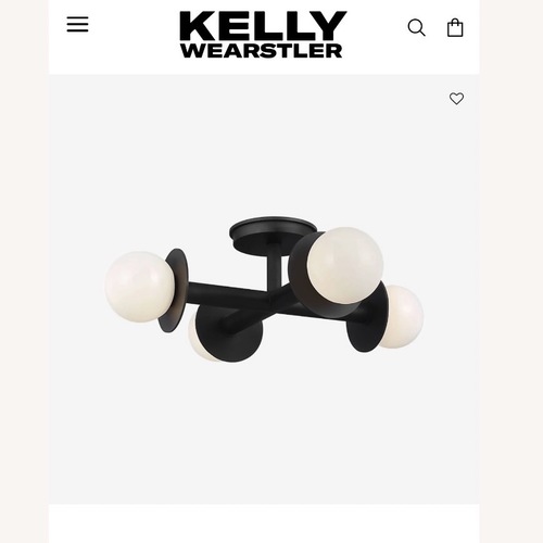 Used Kelly Wearstler NODES Semi-Flush Mount for sale on AptDeco