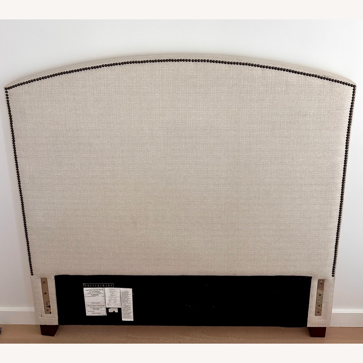 Pottery Barn Fillmore Upholstered Headboard - image-5