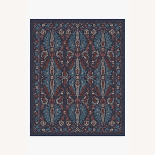 Used Ruggable Anna Sui Lady Shalott Rug w Pad for sale on AptDeco