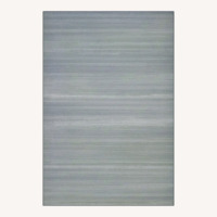 Ruggable Solid Tonal Light Grey Pad System Rug 6x9