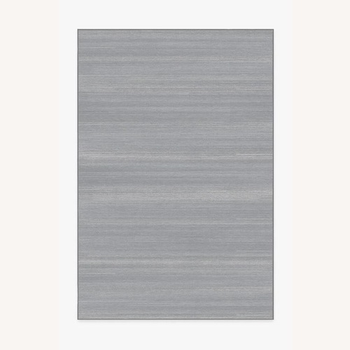 Used Ruggable Solid Tonal Light Grey Pad System Rug 6x9 for sale on AptDeco